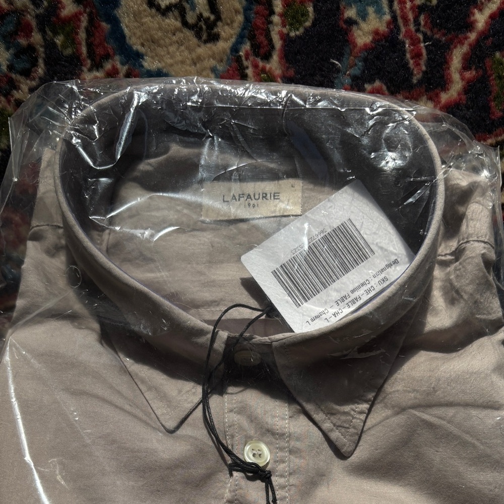 NWT lafaurie men’s button up.